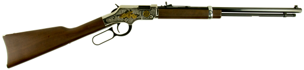 Henry Second Amendment Tribute - .22s/l/lr 20" Octagon Engraved
