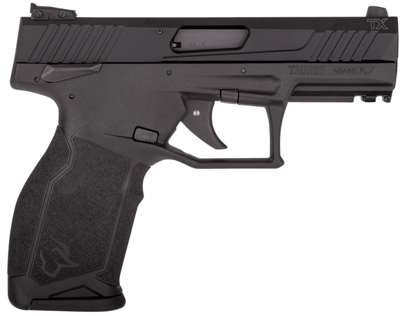Taurus 1-TX22341-10 TX22 22 LR 4.10" 10+1 Black Frame w/Rail Black Anodized