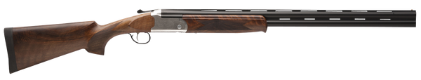 Stevens 555e O/u 16ga 28" Mc5 - Silver Engraved/walnut