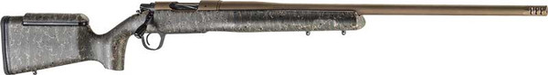 Christensen Mesa Lr 7mm Rem - Mag 26" Tb Bronze/grn-blk-tan