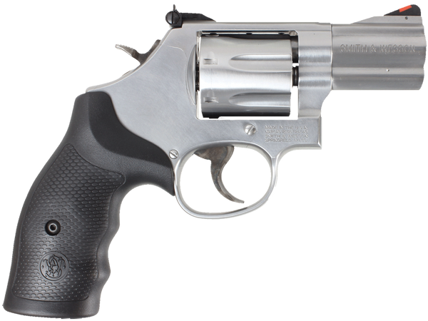 Smith & Wesson 164192 686 Plus 357 Mag 7 Round 2.50" Stainless Steel Black Polymer