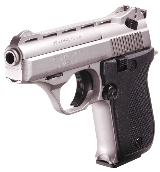 Phoenix Arms HP2ANB HP 22 LR 3" 10+1 Nickel Black Polymer Grip