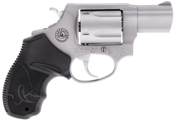 Taurus, Model 605, Small Frame, 357 Magnum, 2" Barrel, Steel Frame, Matte Stainless Finish, Rubber Grips, Fixed Sights, 5Rd