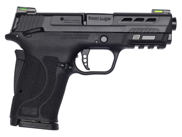 SMITH & WESSON M&P SHIELD 9 EZ PERFORMANCE CENTER BLACK THUMB SAFETY