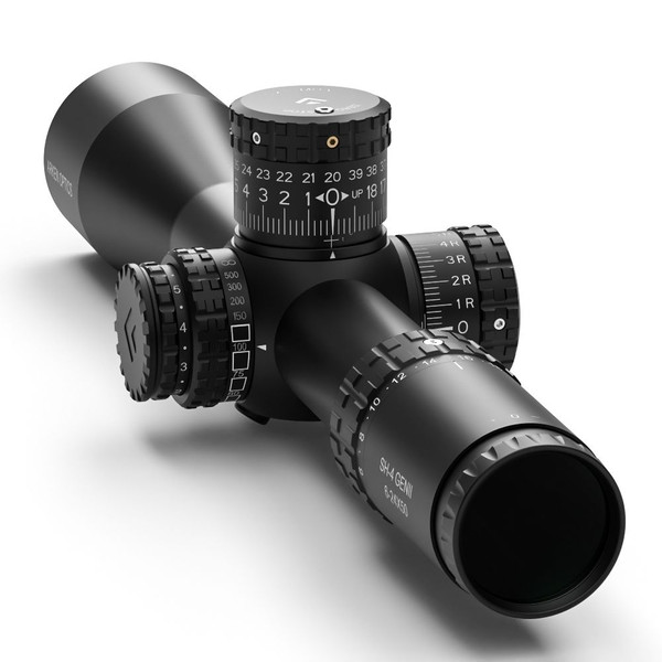 Arken Optics SH4 6-24X50 GEN2 FFP MOA VPR Illuminated Reticle with Zero Stop – 34mm Tube SH4GII-6240VPR