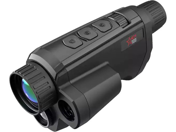 AGM Fuzion TM35-640 Thermal Monocular 2.5x 35mm Adjustable Objective Focus 640x512 Resolution With Laser Rangefinder Matte