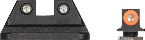 Night Fision Tri Glow Dome Org - Dot/square Rear Walther Ppq St