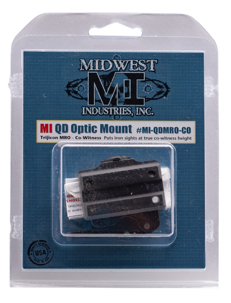 Midwest Industries Inc Trijicon Mro, Midwest Mi-qdmro-co     Trijicon Mro Co-witness