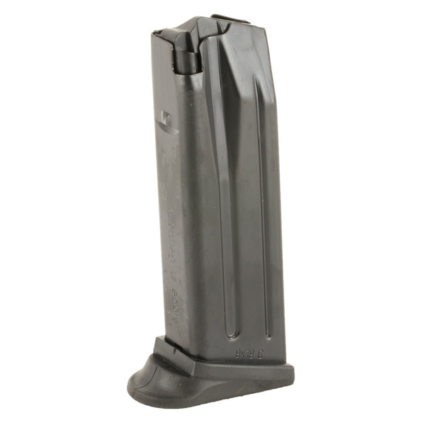 Hk Magazine P2000/usp9 Compact 9mm 13rd Black Steel