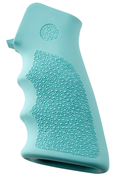 Hogue Rubber Grip, Hog 15015 Ar15 Fg Grip Aqua