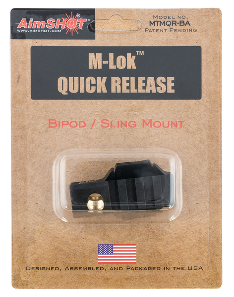 Aimshot M-lok Qd, Aims Mtmqr-ba  Qr Mlok Adapter Bipod/pic Rail