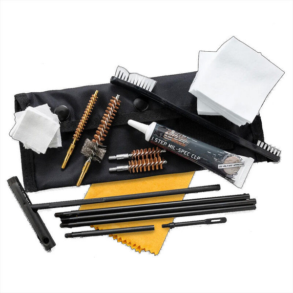 KleenBore Handgun And Rifle Field Pack Cleaning Kit Black POU301B