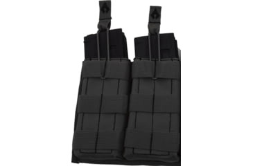 Advance Warrior Solutions Open Top Double Mag Pouch Black