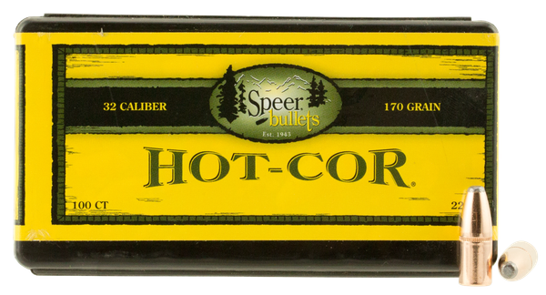 Speer Ammo Hot-cor, Speer 2259 Bull .321 170 Fn        100