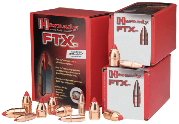 Hornady Ftx, Horn 50102 Bull .500 300 Ftx 500sw              50