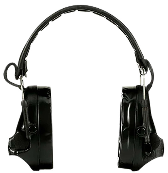 3m Peltor MT20H682FB09SV SwatTac V Hearing Defender Headset 23 dB Over the Head Black Ear Cups w/Black Band 2-Way Communication