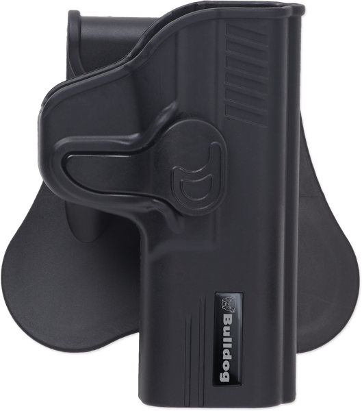 Bulldog Rapid Release Springfield XD-9/40 Paddle Holster Right Hand Polymer Black