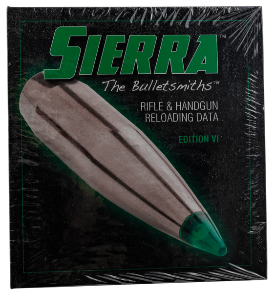 Sierra Reloading Manual, Sierra 0600 6th Ed Reloading Manual