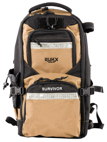 Rukx Gear Survivor, Rukx Atictsurt  Survivor Backpack Tan