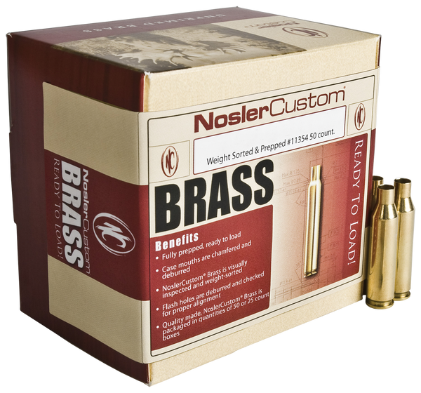 Nosler Centerfire Rifle, Nos 10056 Custom Brass 204 Ruger    50
