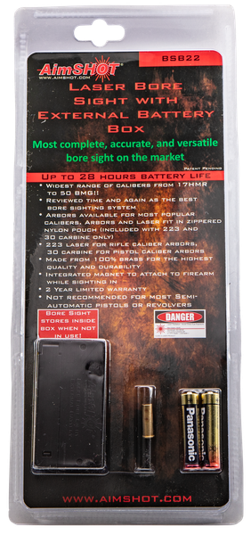 Aimshot Boresight, Aims Bsb22    22lr Lsr Boresighter Eb
