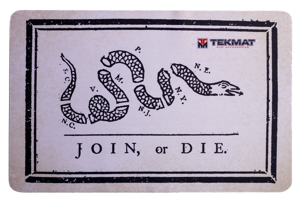 Beck Tek, Llc (tekmat) Original Cleaning Mat, Tekmat R17join           Join Or Die  Cleaning Mat