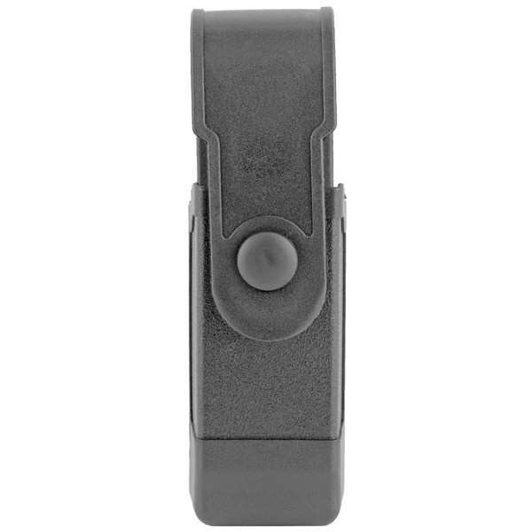 Bh Tac Mag Cs W/flap Sng/dbl Row Blk