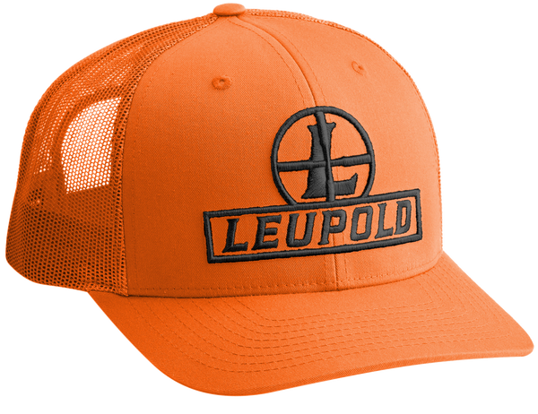 Leupold Reticle, Leu 178013 Leu Reticle Trucker Hat    Blaze Orange