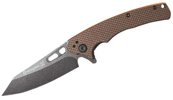 Remington Cutlery Edc Coping - 4" Folder G10 Tan/stone Washed