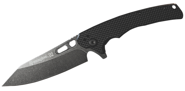 Remington Cutlery Edc Coping - 4" Folder G10 Blk/stone Washed