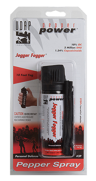 Udap Jogger Fogger, Udap 3pwh   Pepper Spray 55g 2oz Jogger W/holster