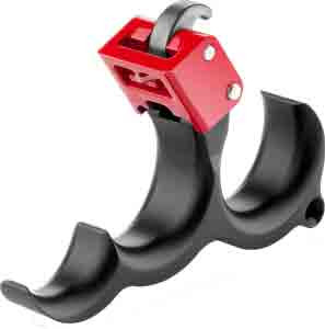 Hot Shot Archery X-tacy Back - Tension Release 3 Finger Black