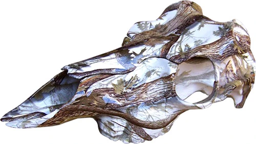 Mountain Mike's Snow Camo Deer - Skull Master Kit W/positioner