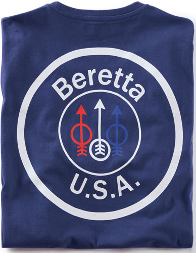 Beretta T-shirt Usa Logo - 2x-large Navy Blue