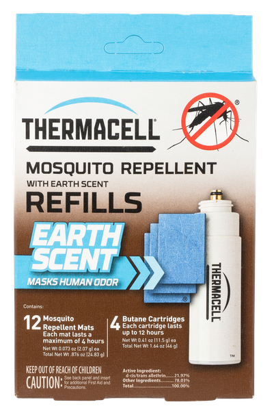 Thermacell Repellent Refill, Ther E4     Earth Scent Value 12rep/4bu