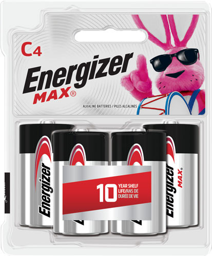 Rayovac , Energizer E93bp-4     Max C-4