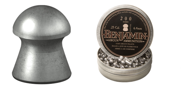 Benjamin Domed, Ben Bd225     Domed Pellet 25cal