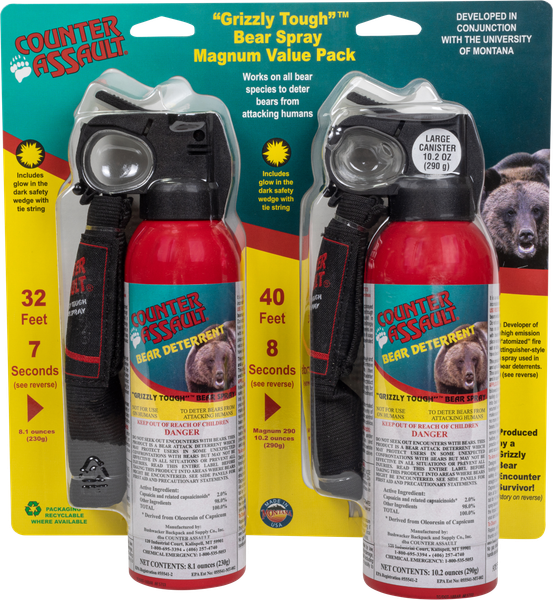 Counter Assault Bear Spray, Amk 15067027 Counter Assault Bear Spray Mag Pack