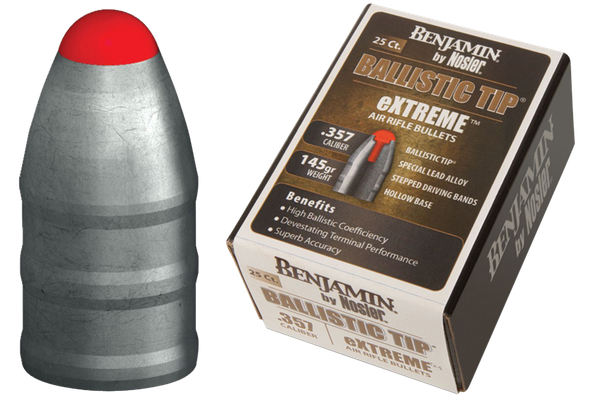 Benjamin Nosler, Ben Bpn357 Ext 145g Nosler Bullet 25ct