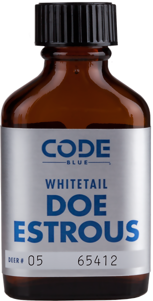 Code Blue Whitetail, Code Oa1001 Estrous Doe Urine    1oz