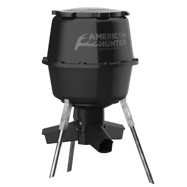American Hunter Gravity Feeder, Ahuntr Ah-225grav  30gal Nesting Hopper W Gravity