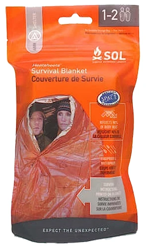 Adventure Medical Kits Sol, Amk 01401701 Sol Survival Blanket