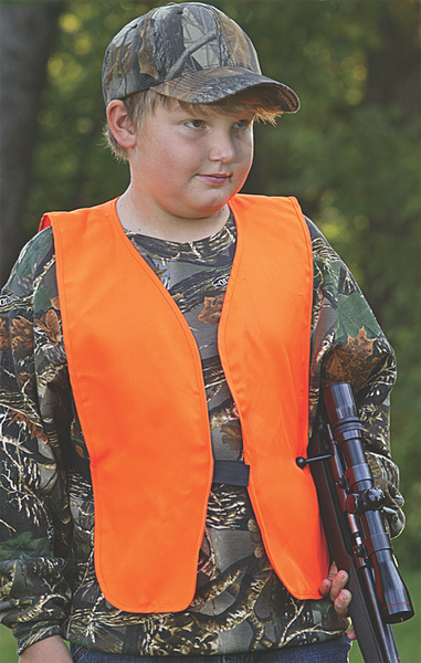 Allen Safety Vest, Allen 15751 Youth Orange Safety Vest