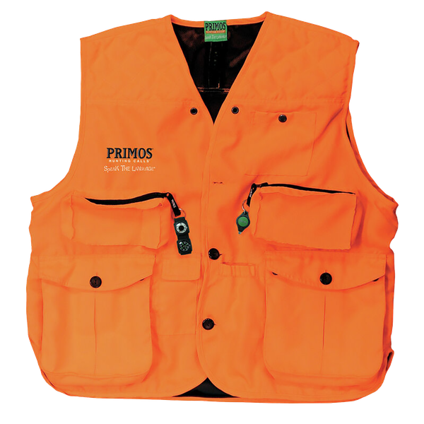 Primos Gunhunter's, Primos 65704  Gunhunter's Vest, Blaze Orange Xxl