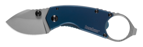 kershaw Antic Folder 1.75 in Blade Blue Stainless Handle