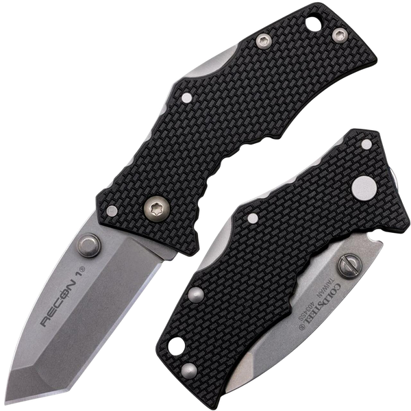 Cold Steel Micro Recon 1 Tanto Pt Folder 2in Blade G10 Hndl