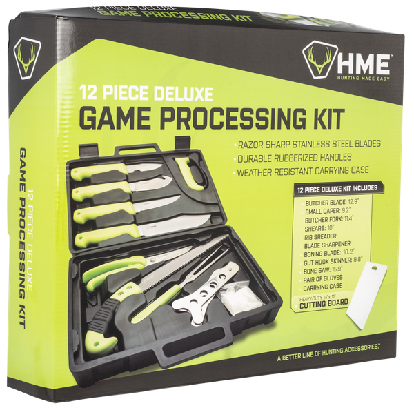 HME 12 Piece Deluxe Field Dressing Kit