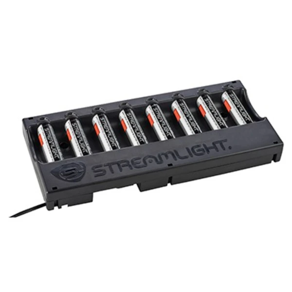 Streamlight 18650 8 Bank Charger 120V 100V AC