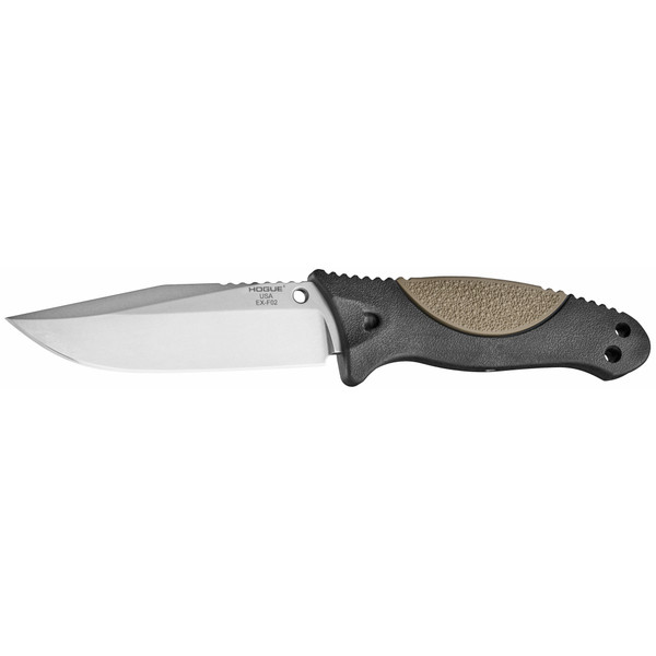 Hogue EX-F02 4.5in Fixed ClipPt Dk Earth Auto Ret Sheath