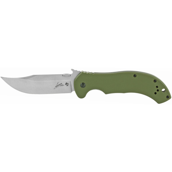 Kershaw Emerson CQC-10K Folder 3.5 in SW Plain OD G-10 Hndl
